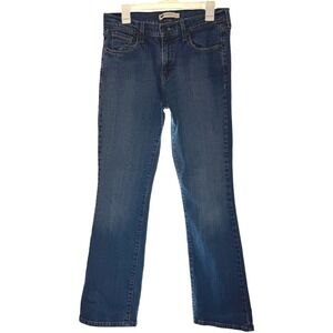 Levi's 515 Bootcut Jeans Women Blue Denim‎ Size 30W 32L